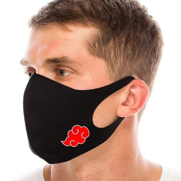 Handmade Accessories Naruto Akatsuki Cloud Face Mask X Reserved
